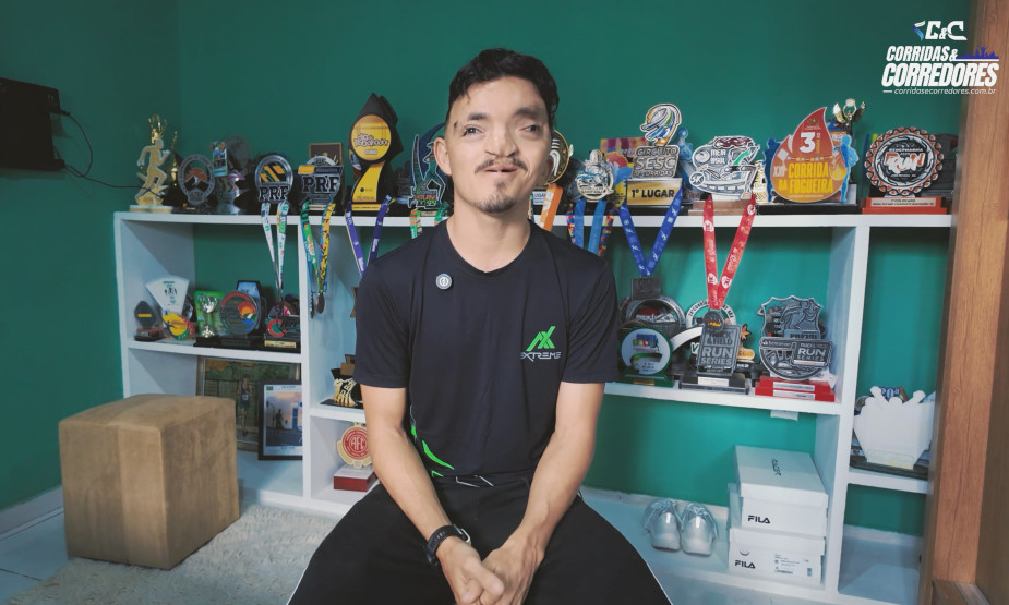 Com apenas 5% de chance de sobreviver ao nascer, Alex cresceu e se tornou vencedor em corridas de&nbsp;rua